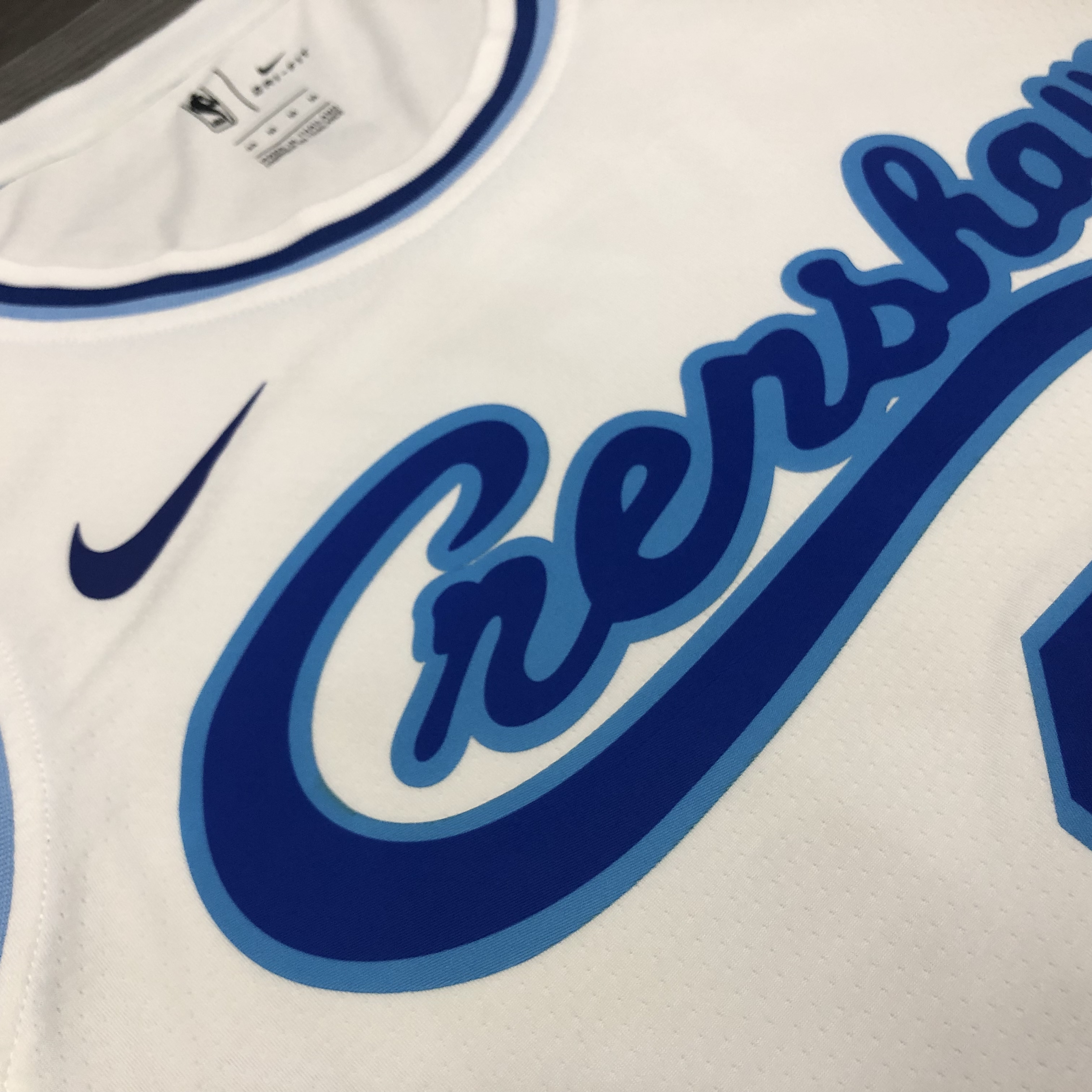 NBA Men Los Angeles Lakers Retro in Latin with Crenshaw #0 KUZMA white Round Neck Jersey High Quality Name and Number Print - leoleo123123