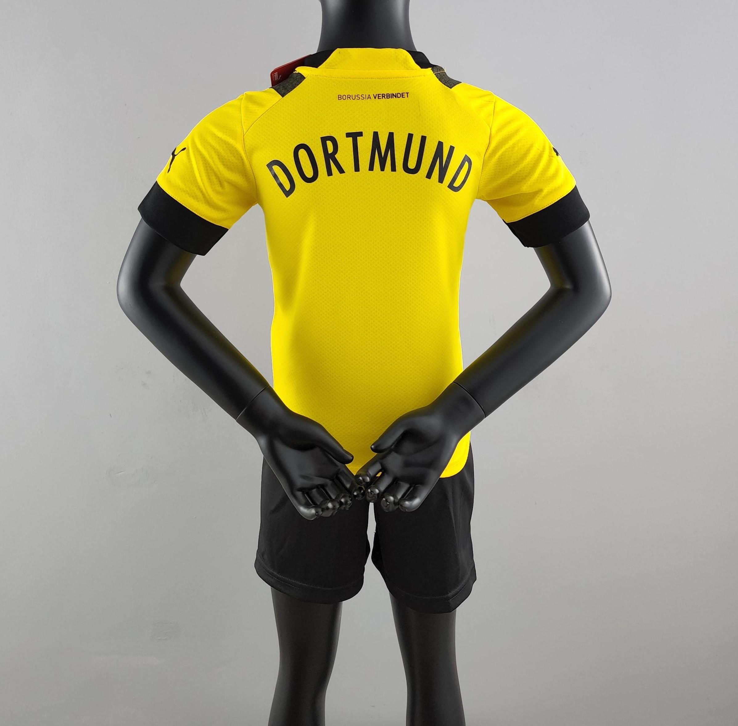 22/23 Dortmund Home Kids Jersey - leoleo123123