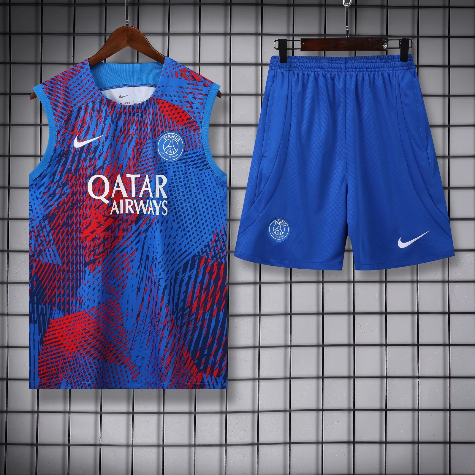 22/23 PSG Blue Training Vest Training suit - leoleo123123