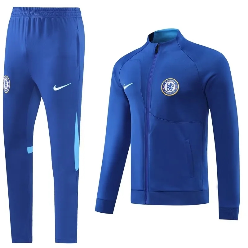 22-23 Chelsea Blue Jacket Tracksuit Thai Quality - leoleo123123