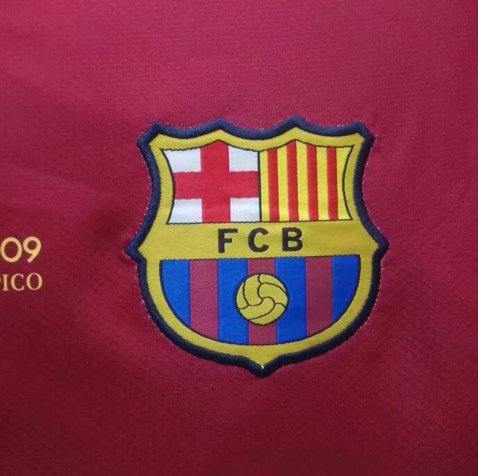 08-09 Barcelona Home Retro Jersey - leoleo123123