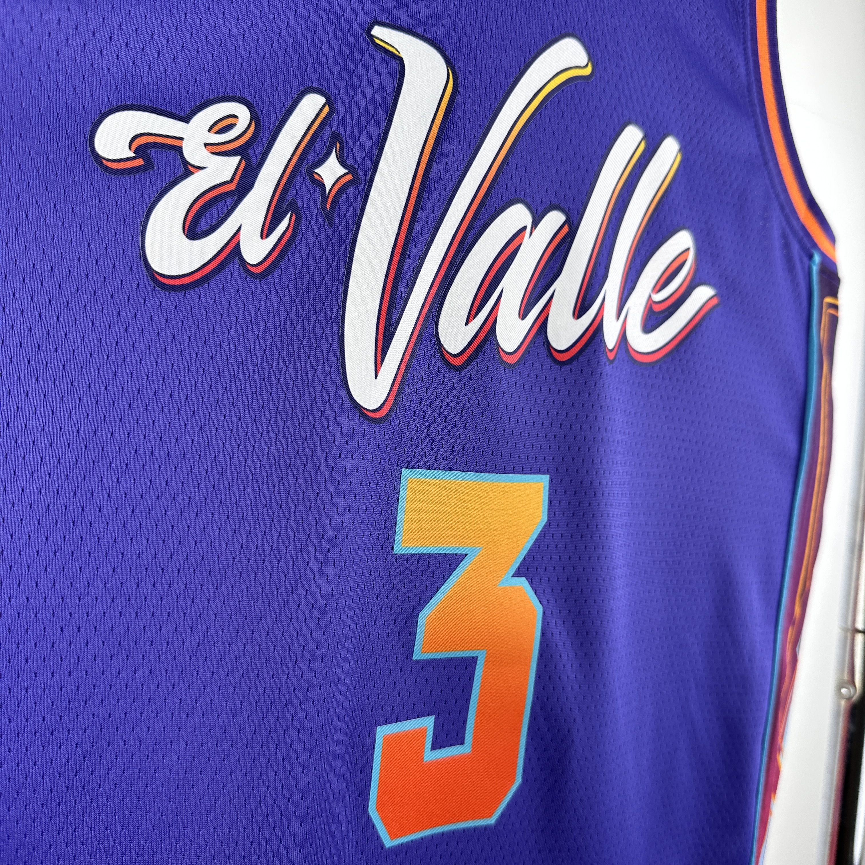 NBA Men 2024 Phoenix Suns Purple City Edition #3 BEAL Jersey High Quality Name and Number Print - leoleo123123