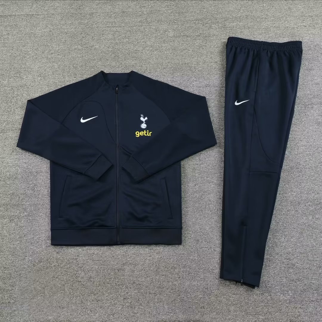 23/24 Tottenham Dark Blue Jacket Tracksuit Thai Quality - leoleo123123