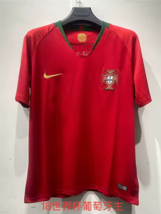 2018 Portugal Home Retro Jersey - leoleo123123