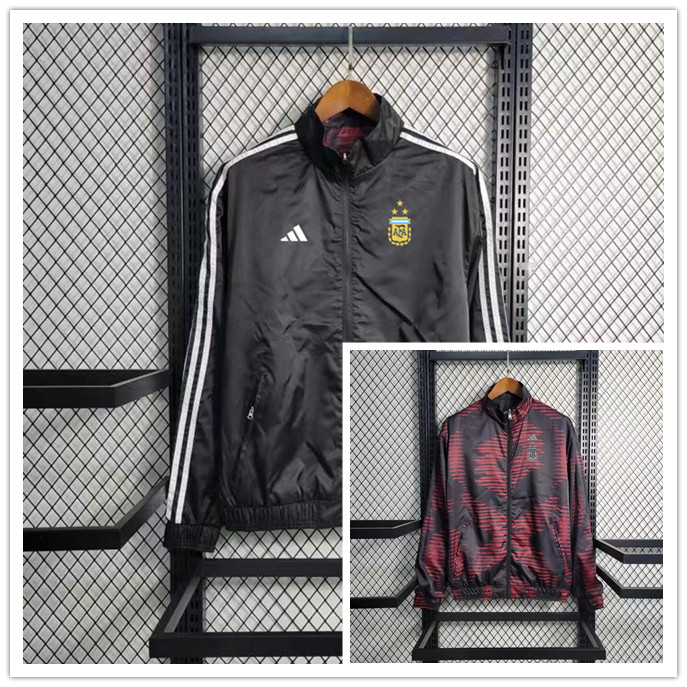 22/23 Argentina Windbreaker Jacket 3 Stars Thai Quality - leoleo123123
