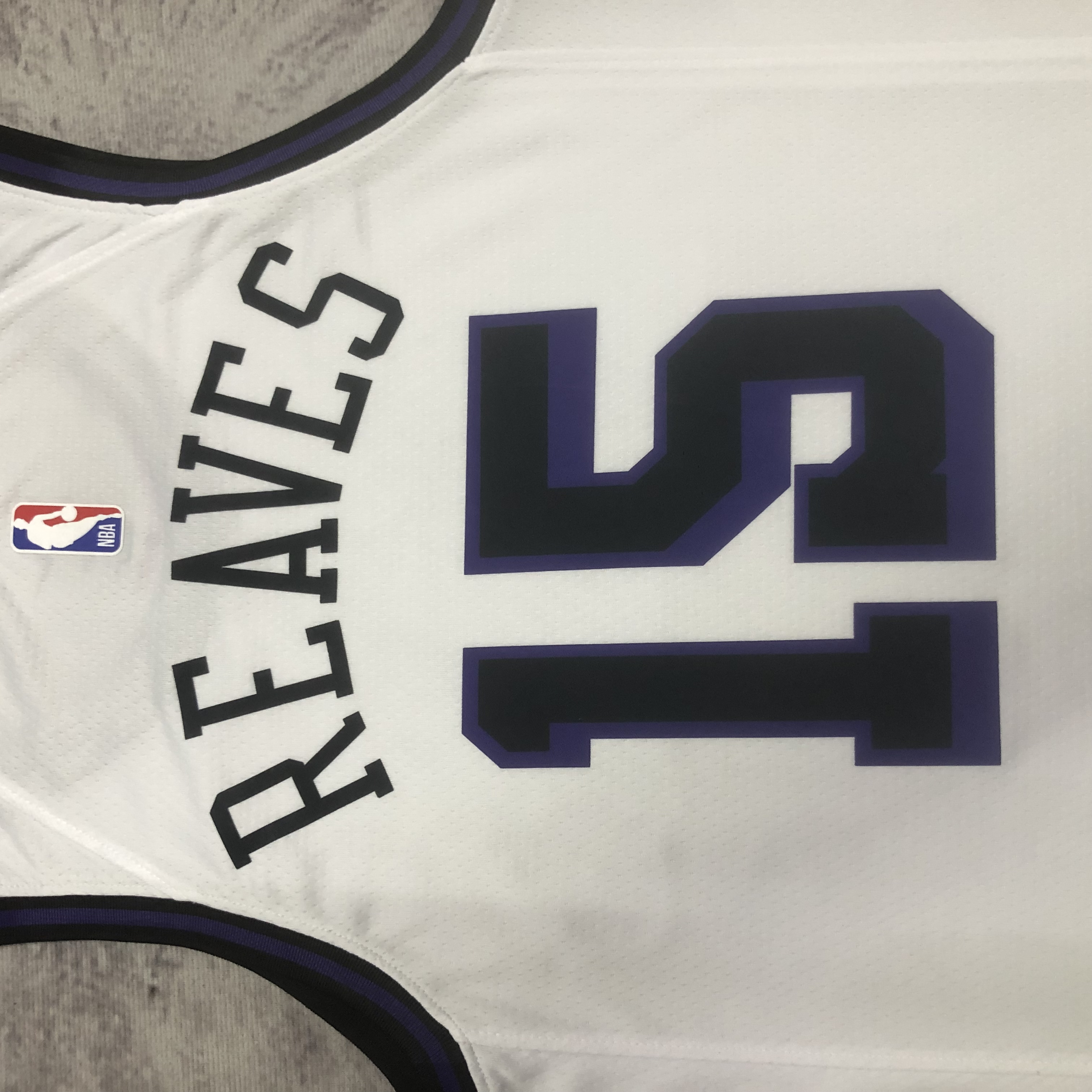 NBA Men Season 2023 Los Angeles Lakers White #15 REAVES Jersey High Quality Name and Number Print - leoleo123123