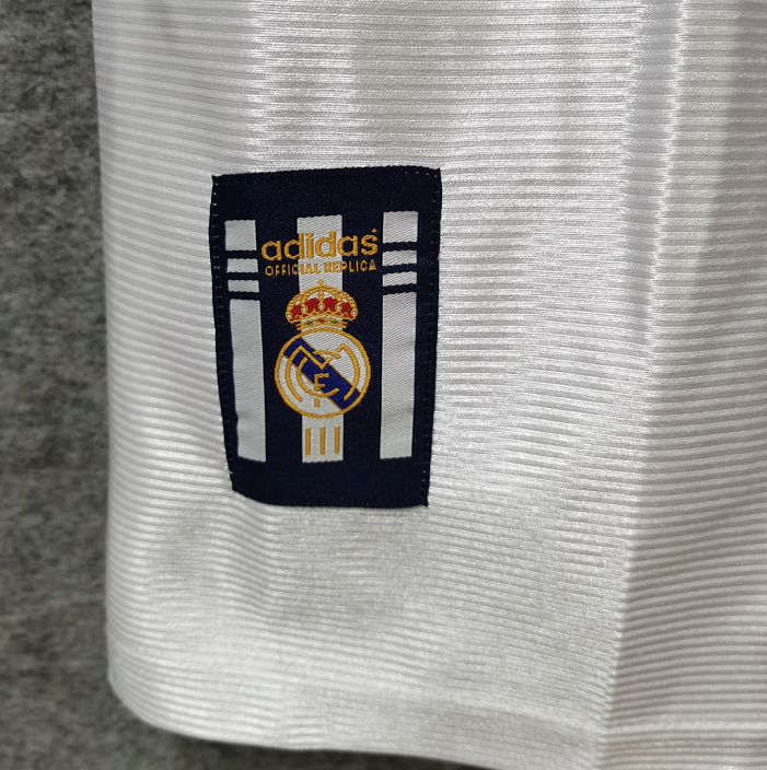 98-00 Real Madrid Home Retro Jersey - leoleo123123