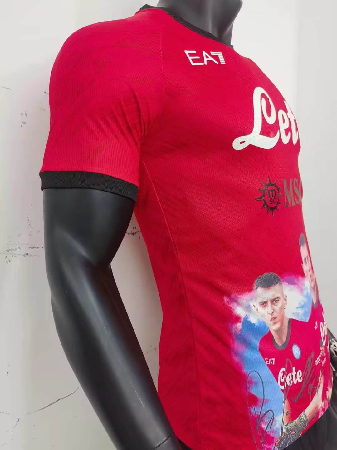 22/23 Napoli Special Jersey Red Player Version - leoleo123123