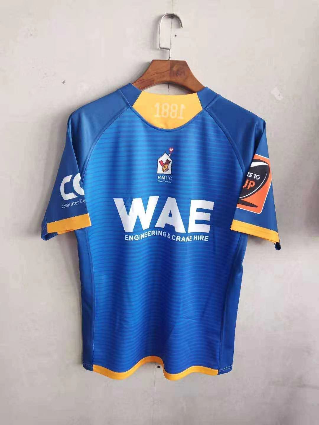 Rugby Season 2021 Otago Blue Rugby Jersey High Quality - leoleo123123