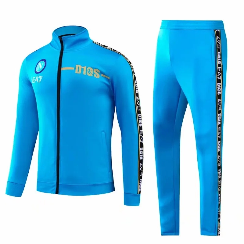22-23 Napoli Blue Jacket Tracksuit Thai Quality - leoleo123123