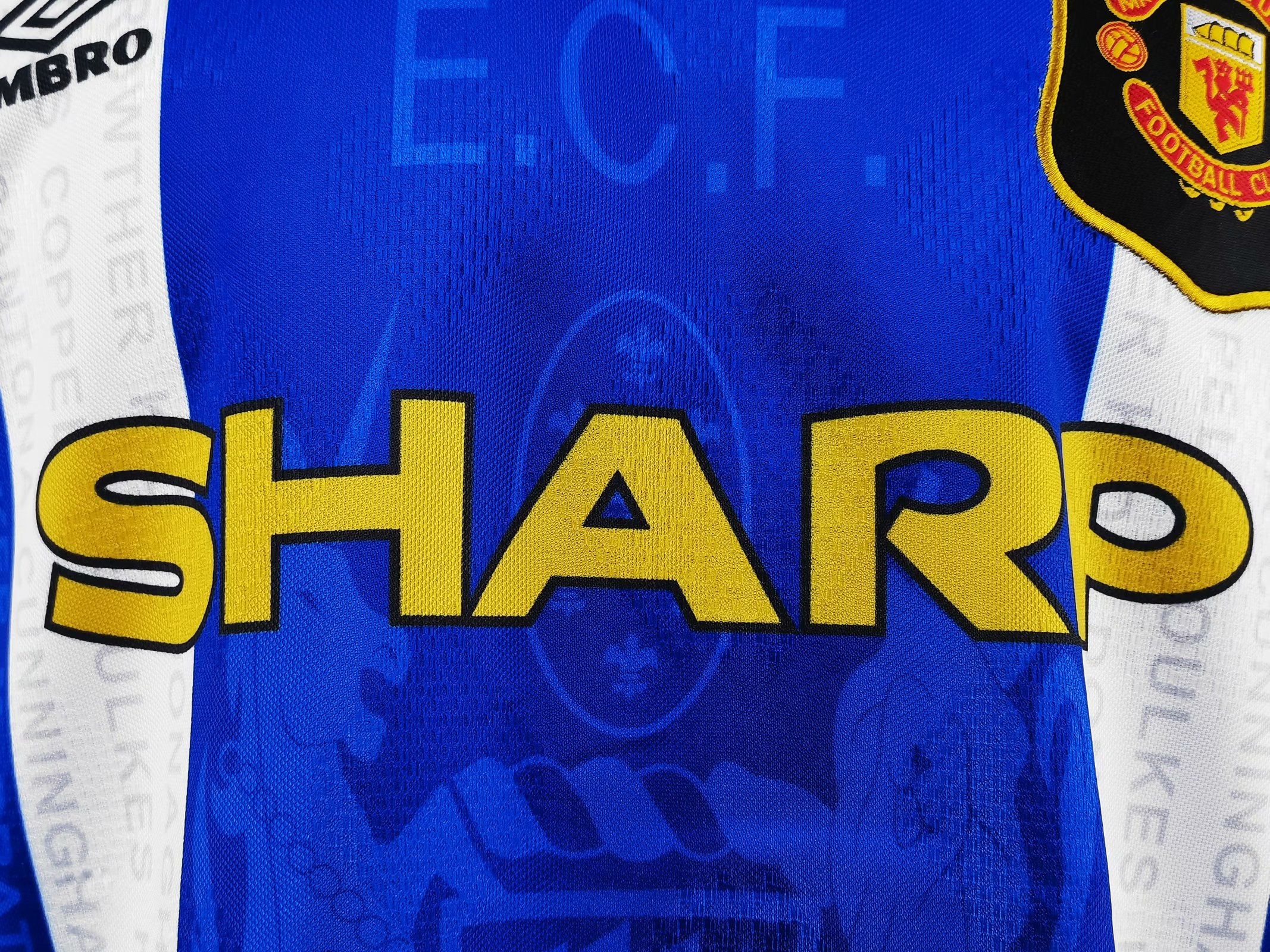 94-96 Man United Away Retro Jersye - leoleo123123