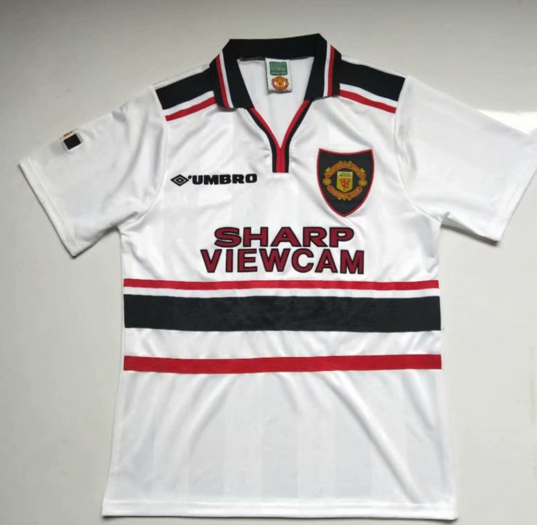 1998 Man United Away Retro Jersey - leoleo123123