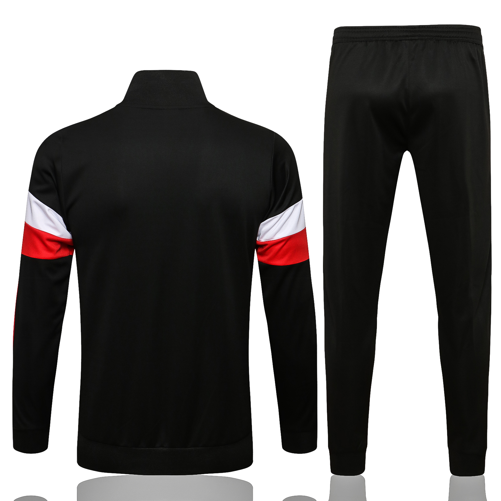 21/22 Man United Black Jacket Tracksuit Thai Quality - leoleo123123