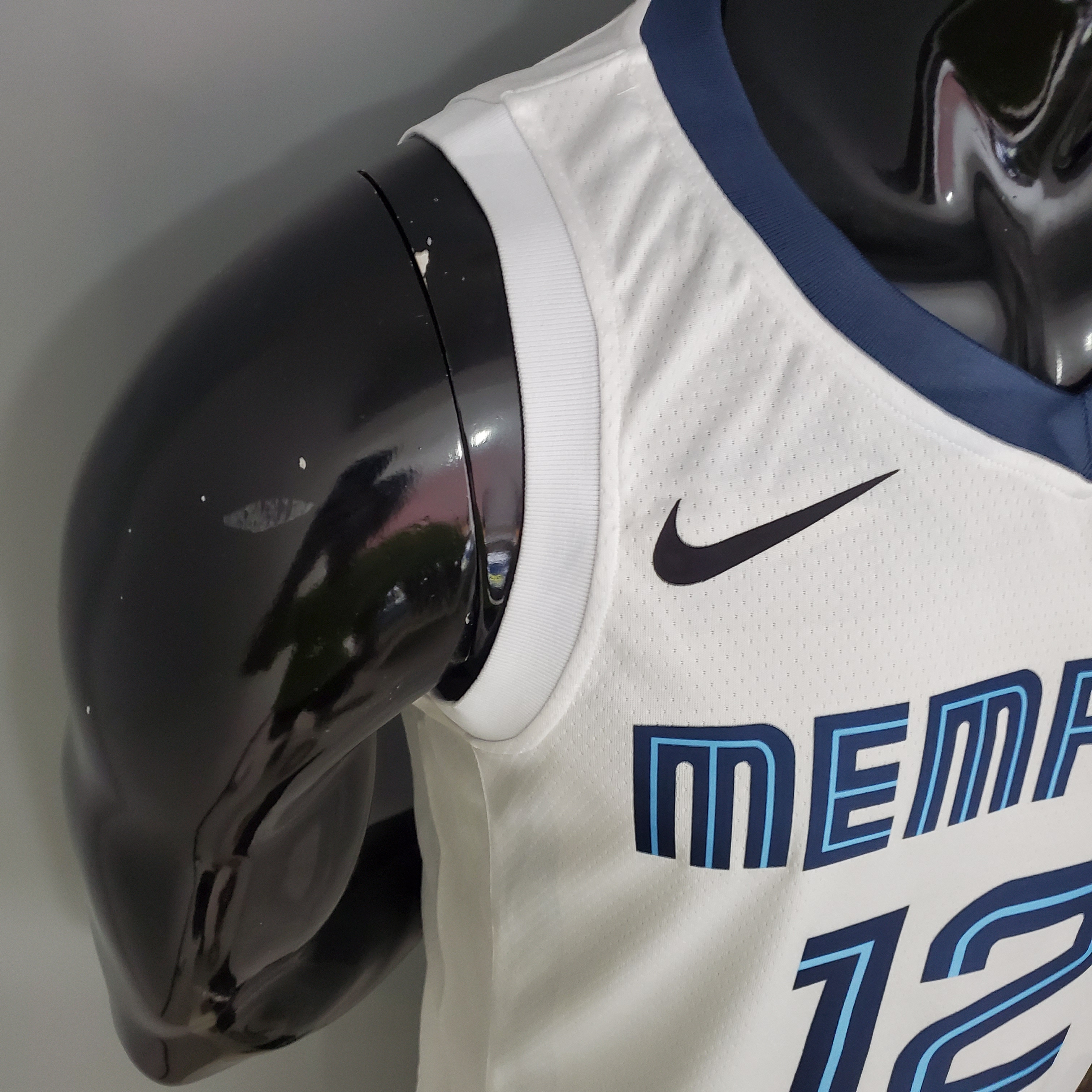2021 Memphis Grizzlies City Edition White #12 MORANT Jersey High Quality Name and Number Print - leoleo123123