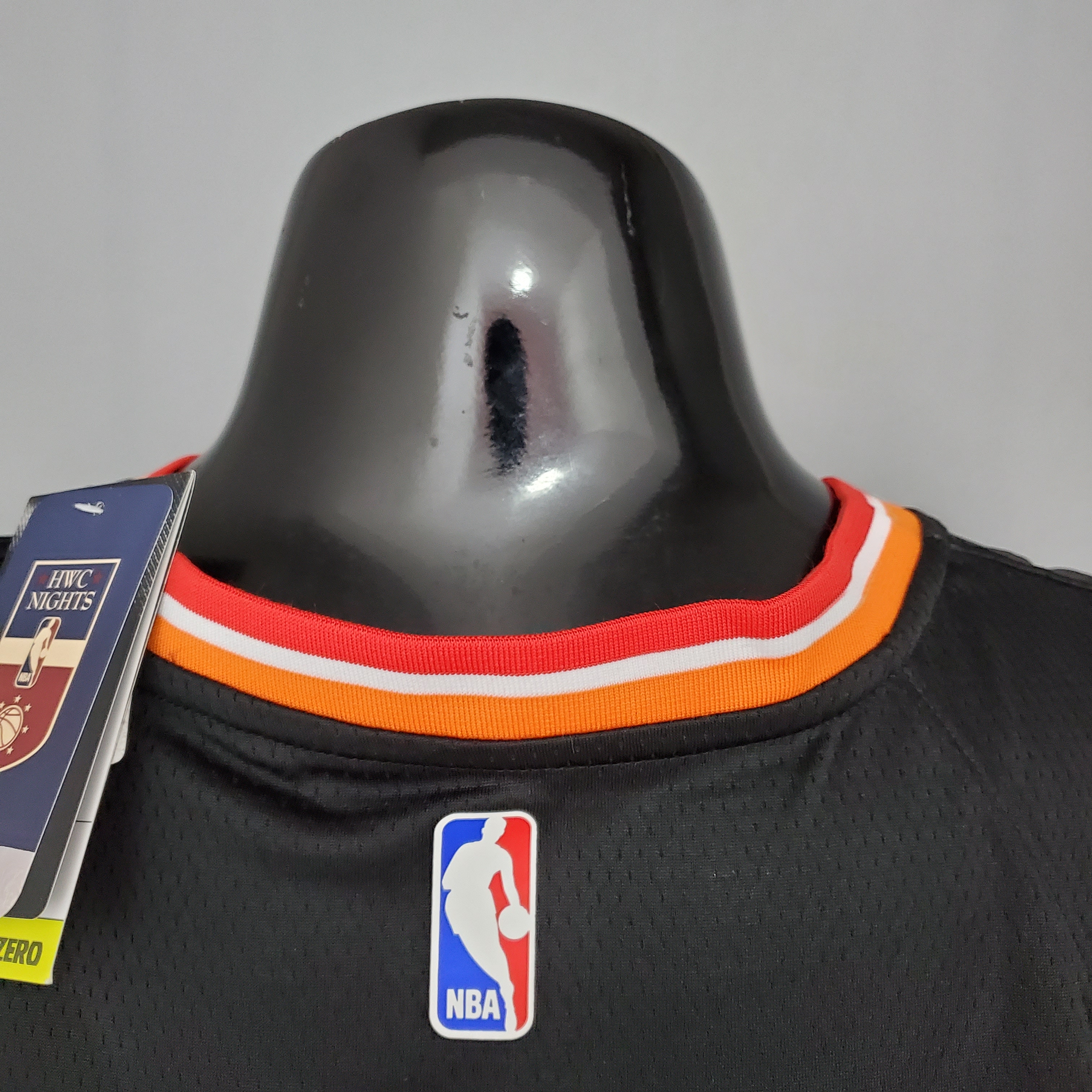 NBA Men Season 2018 Miami Heat Black #1 BOSH Jersey High Quality Name and Number Print - leoleo123123
