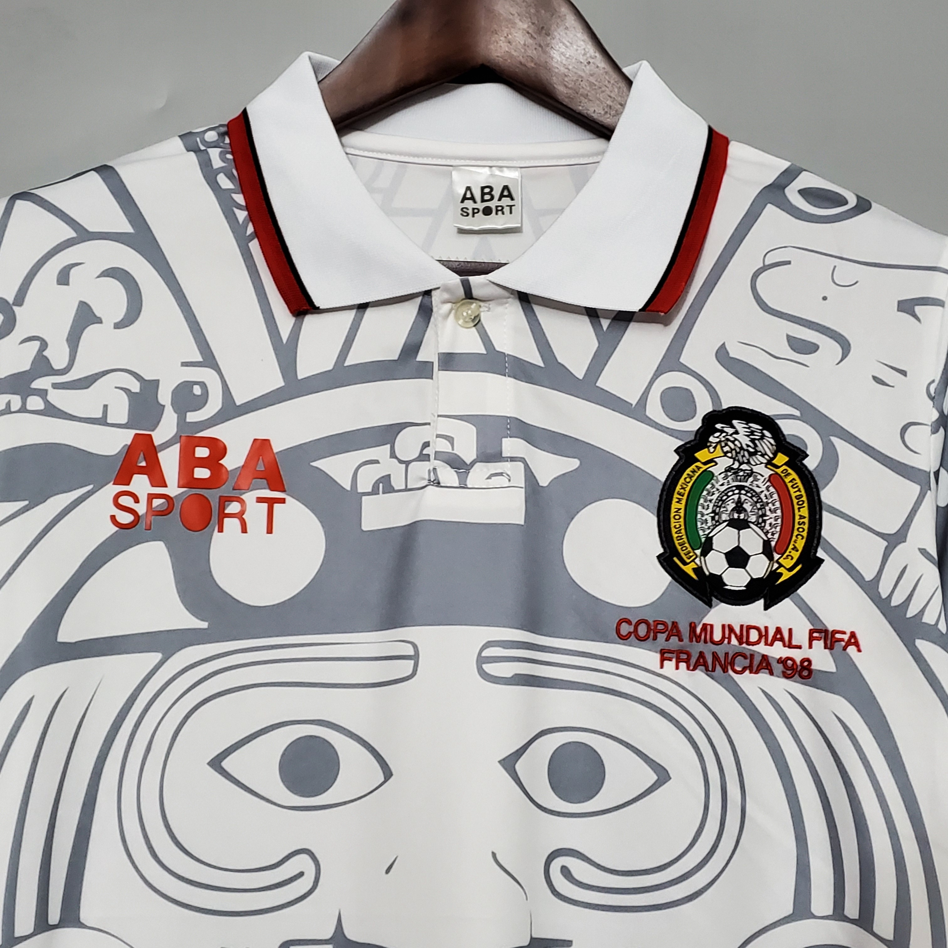 1998 Mexico Away Retro Jersey Fans Version - leoleo123123