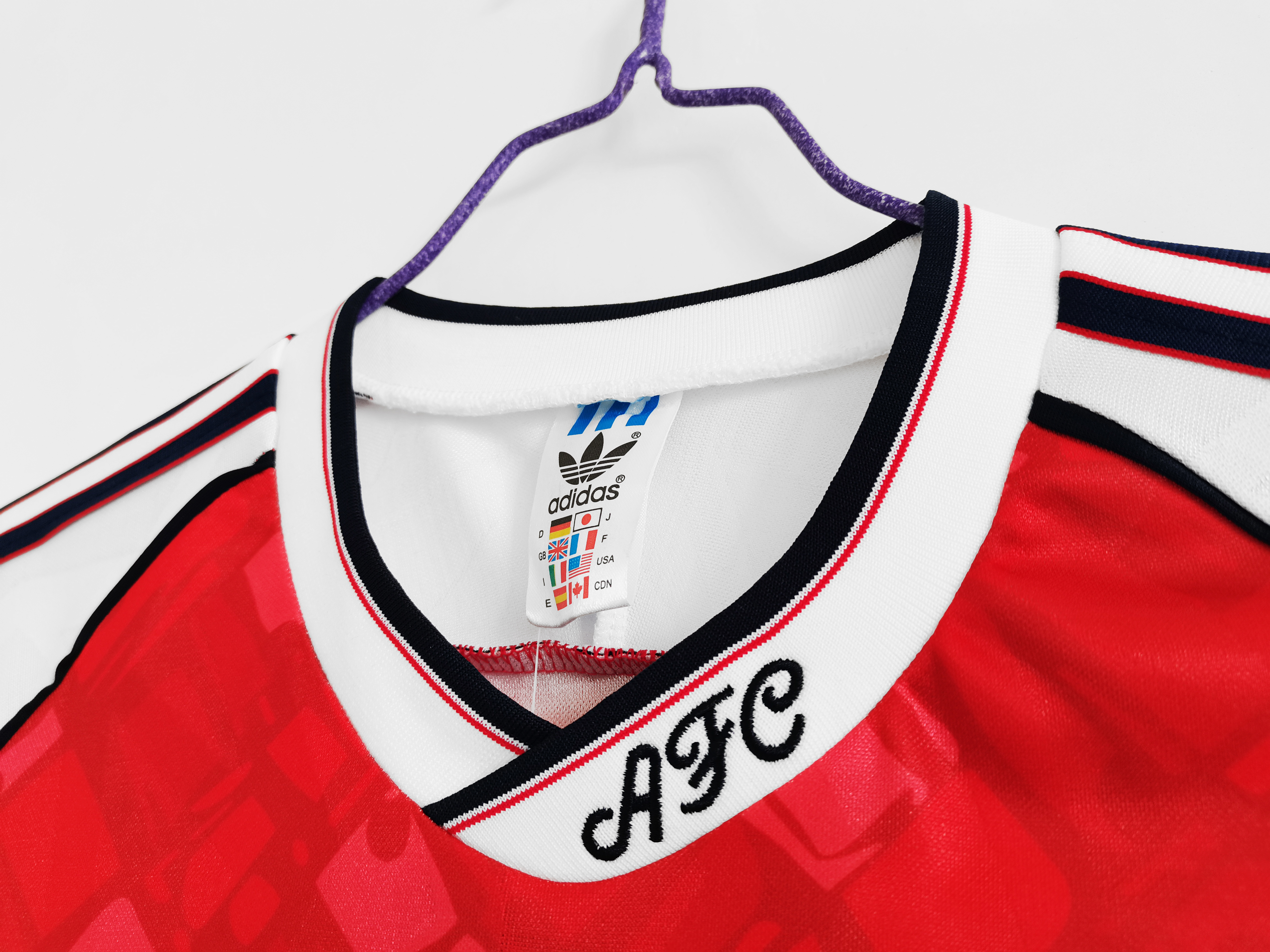 91-92 Arsenal Home Retro Jersey - leoleo123123