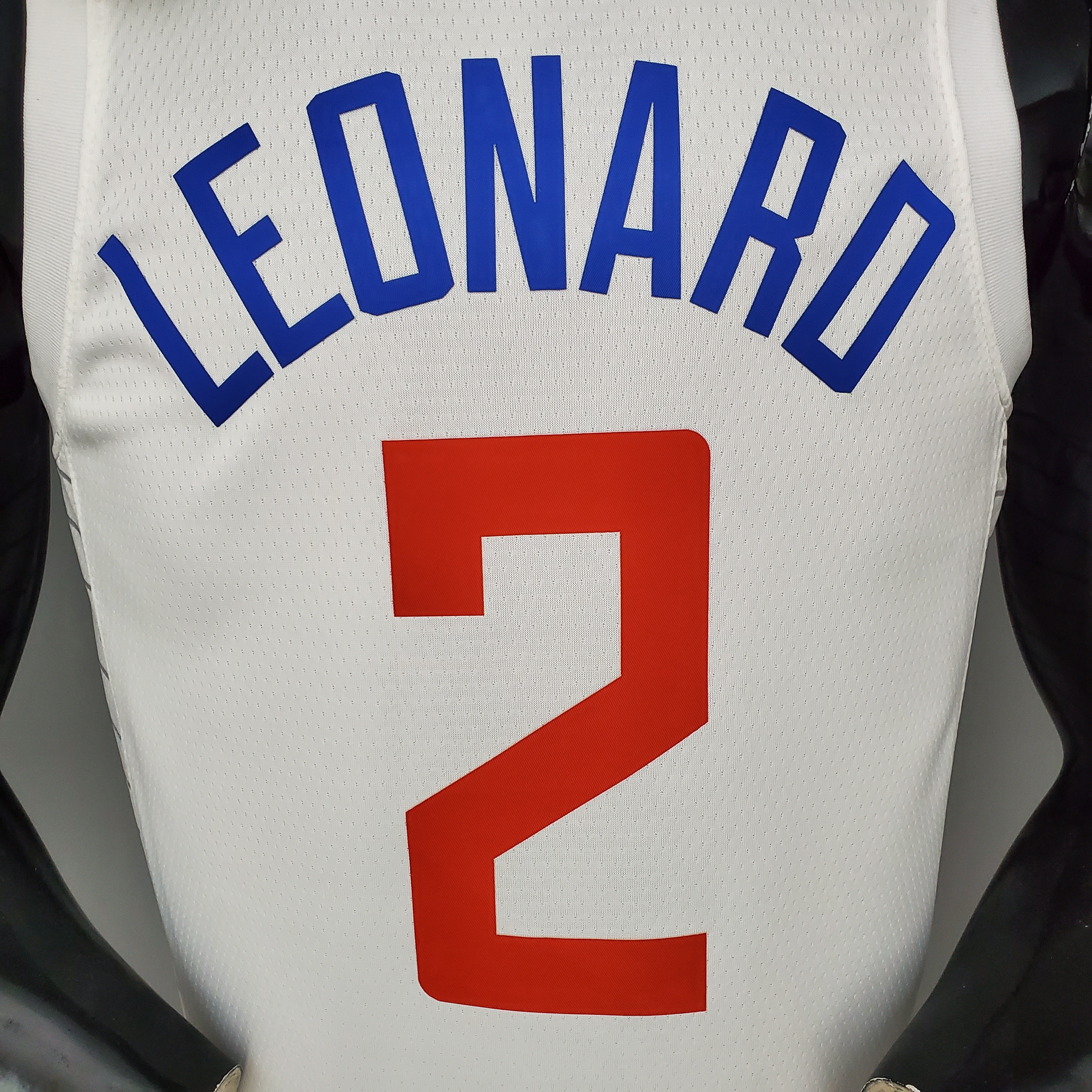NBA Men Los Angeles Clippers White LEONARD#2 Jersey High Quality Name and Number Print - leoleo123123