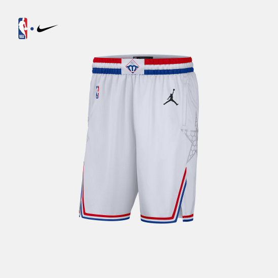 NBA Men 2019 All Star Jerseys White Pant Short High Quality Name and Number Print - leoleo123123