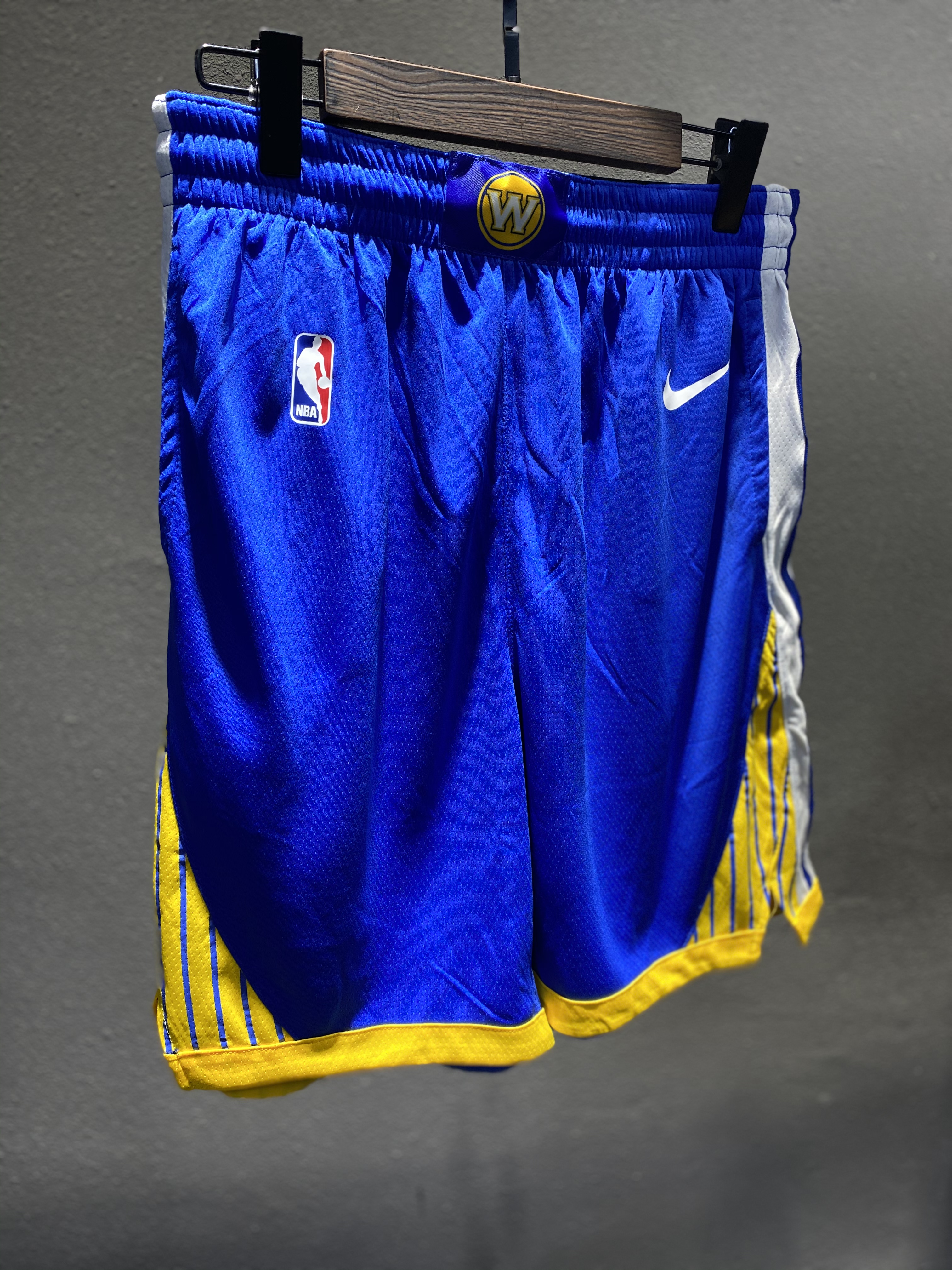 NBA Men Golden State Warriors Blue Jersey High Quality Name and Number Print - leoleo123123