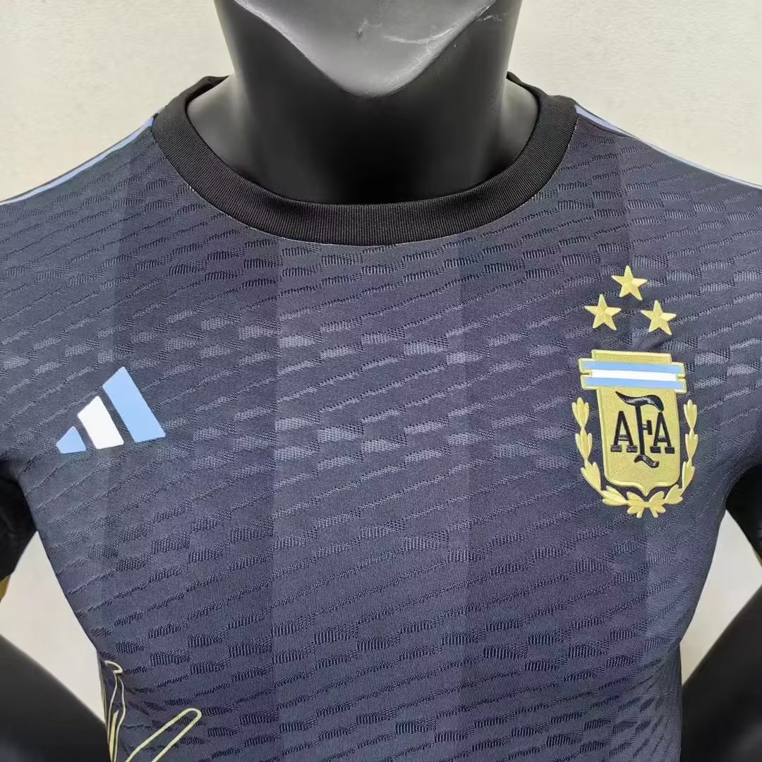 22/23 Argentina Speical Black Jersey Player Version 1:1 Quaility - leoleo123123