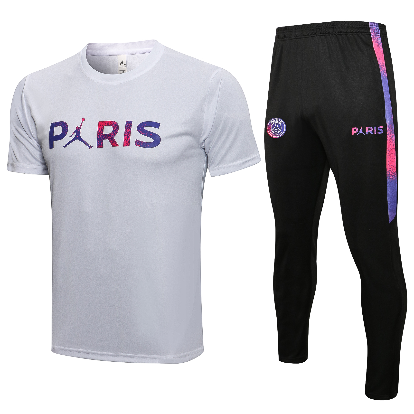 21-22 PSG Jordan White Training Tracksuit Thai Quality - leoleo123123