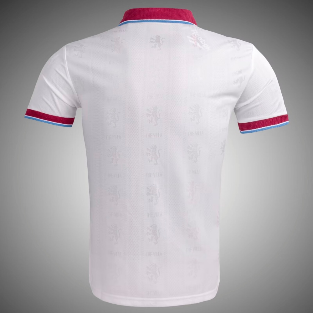 95/97 Aston Villa F.C Away Retro Jersey Fans Version - leoleo123123