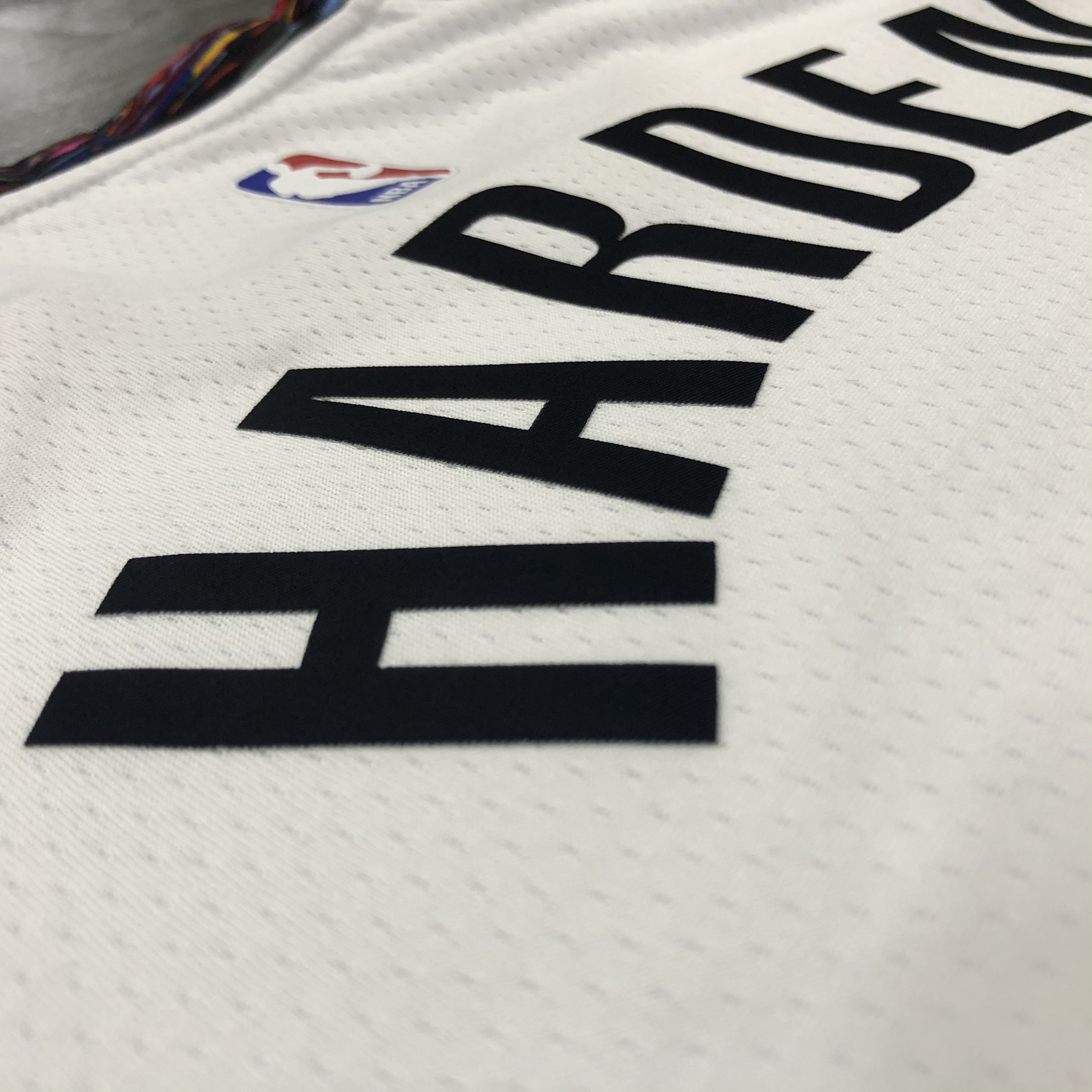 NBA Men New Brooklyn Nets White City #13 HARDEN Jersey High Quality Name and Number Print - leoleo123123