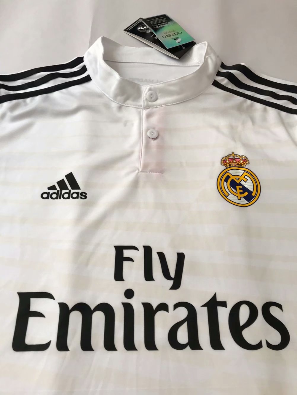 14-15 Real Madrid Home Retro Jersey - leoleo123123