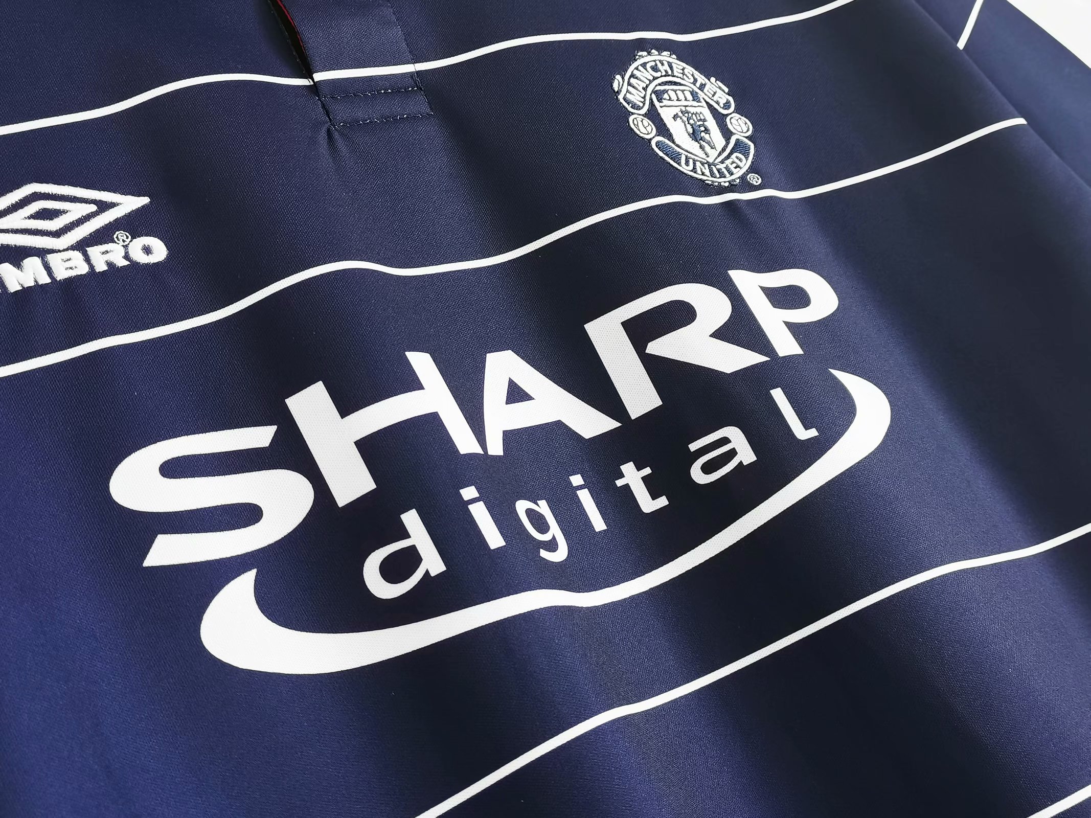 99-00 Man United Away Retro Jersey - leoleo123123