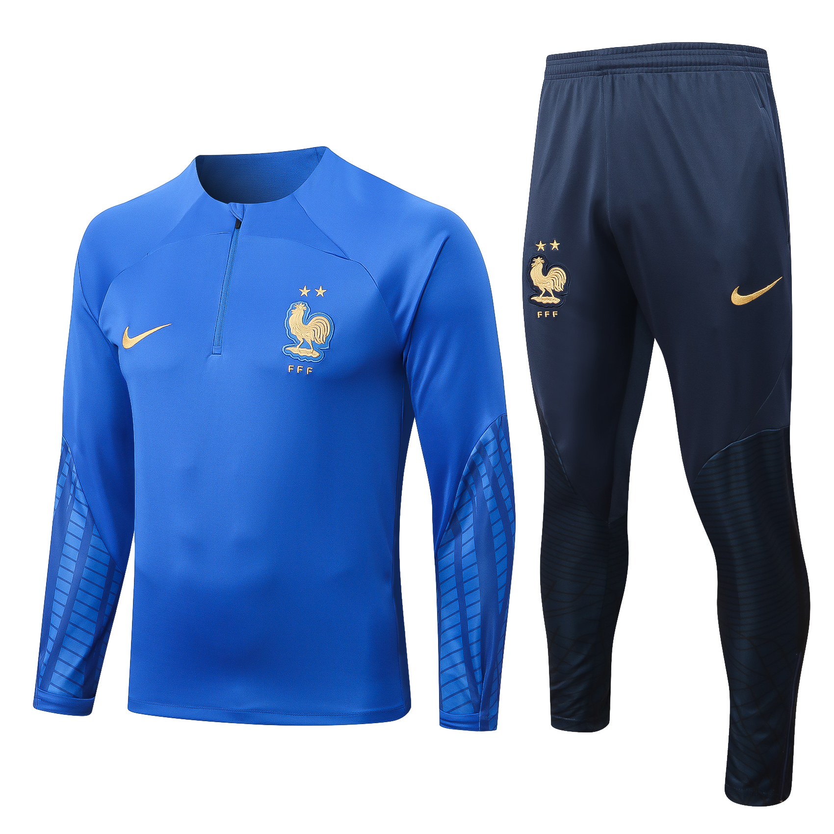 22-23 France Blue Sweater Tracksuit Thai Quality - leoleo123123