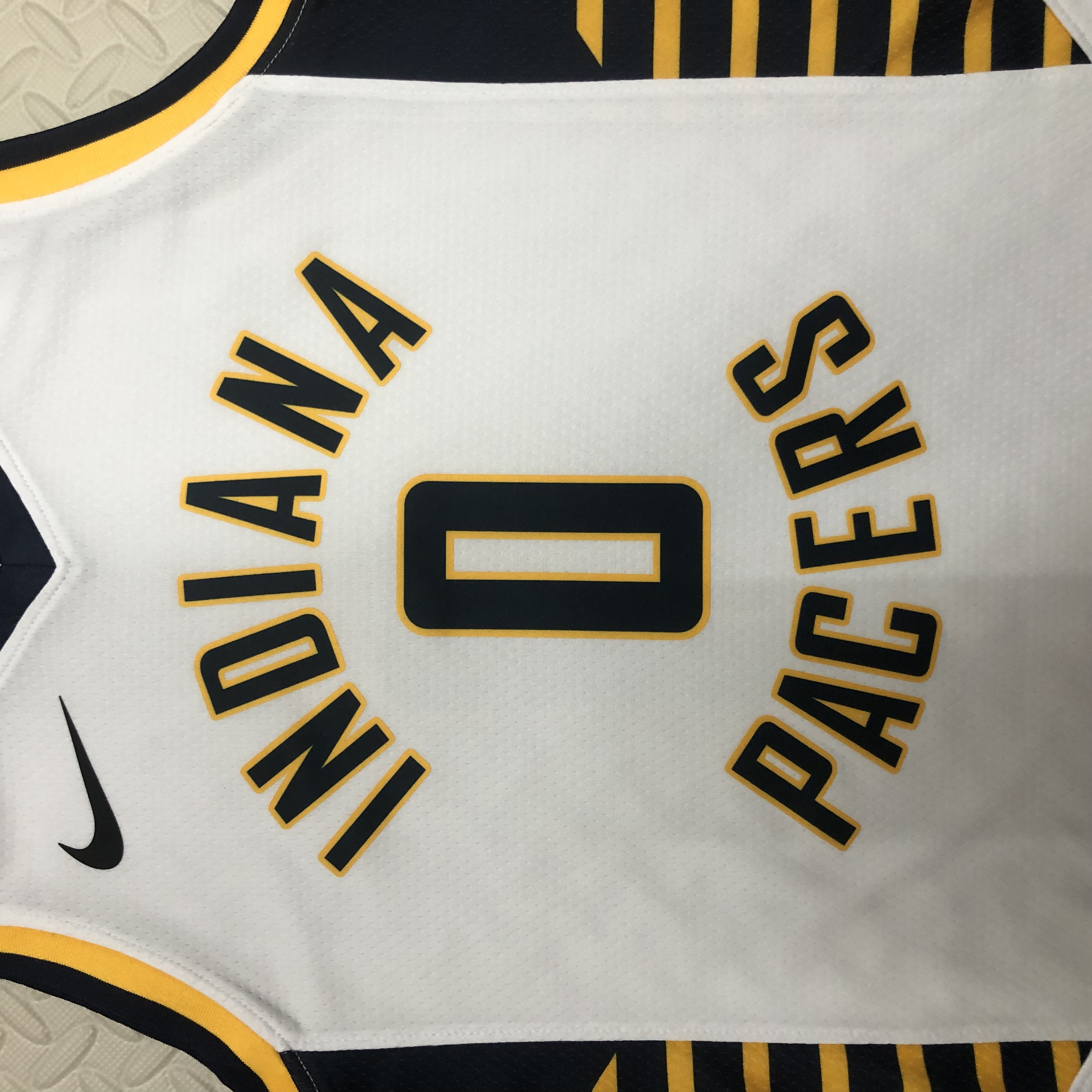 NBA Men Season 2023 Indiana Pacers White #0 POYTHRESS Jersey High Quality Name and Number Print - leoleo123123