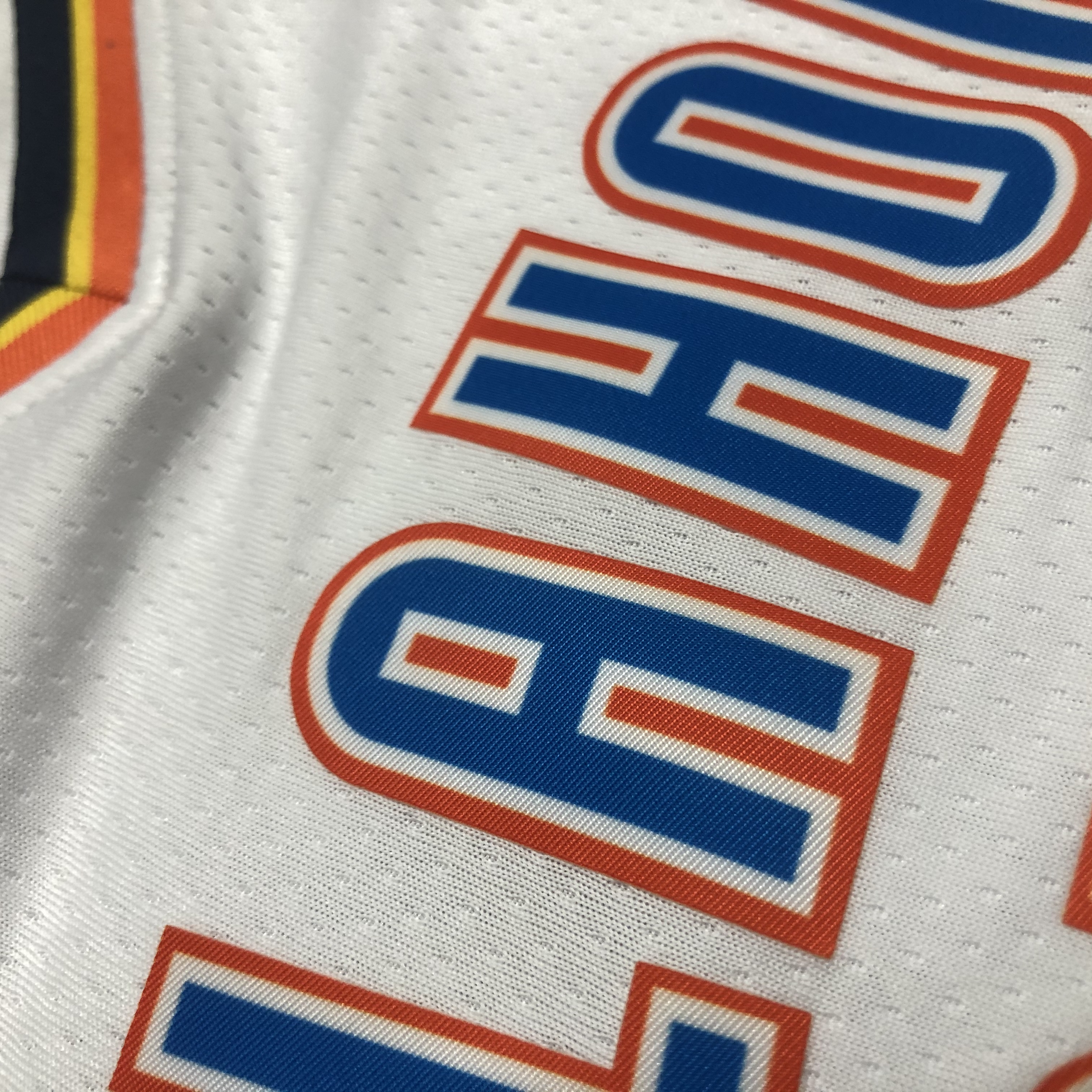 NBA Men Oklahoma City Thunder White #3 PAUL Jersey High Quality Name and Number Print - leoleo123123