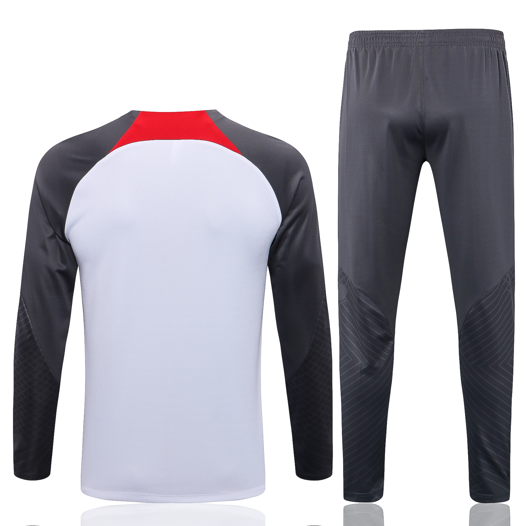 22/23 Liverpool White Sweater Tracksuit Thai Quality - leoleo123123