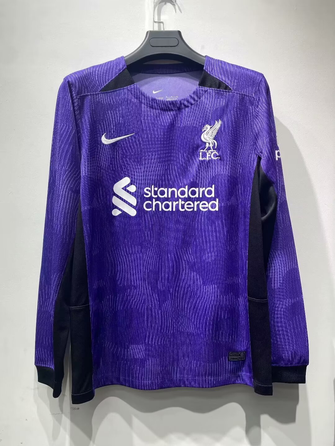 23/24 Liverpool Third Jersey Long Sleeve Fans Version 1:1 Quality - leoleo123123