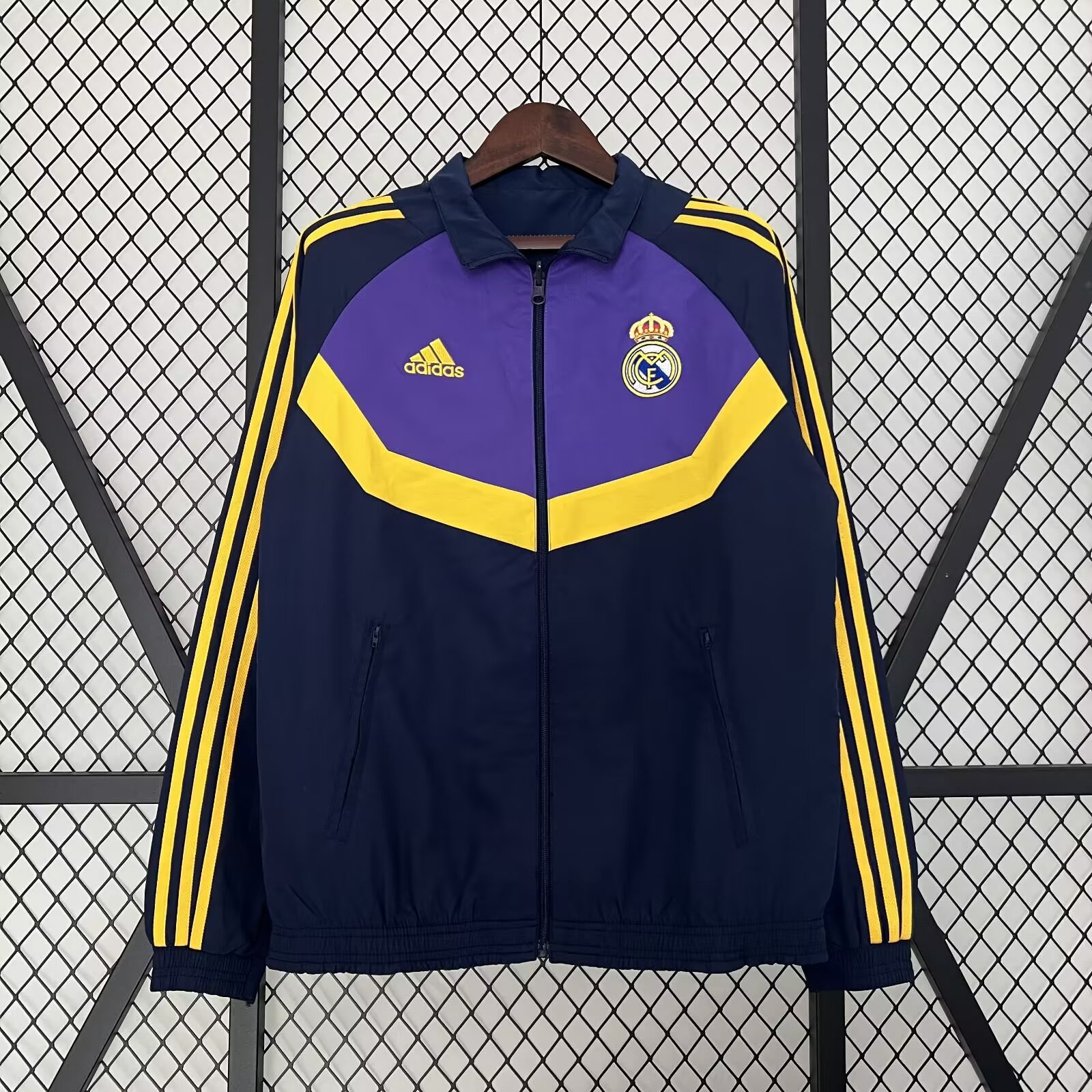 23/24 Real Madrid Windbreaker Jacket two-sided Jacket Thai Quality - leoleo123123