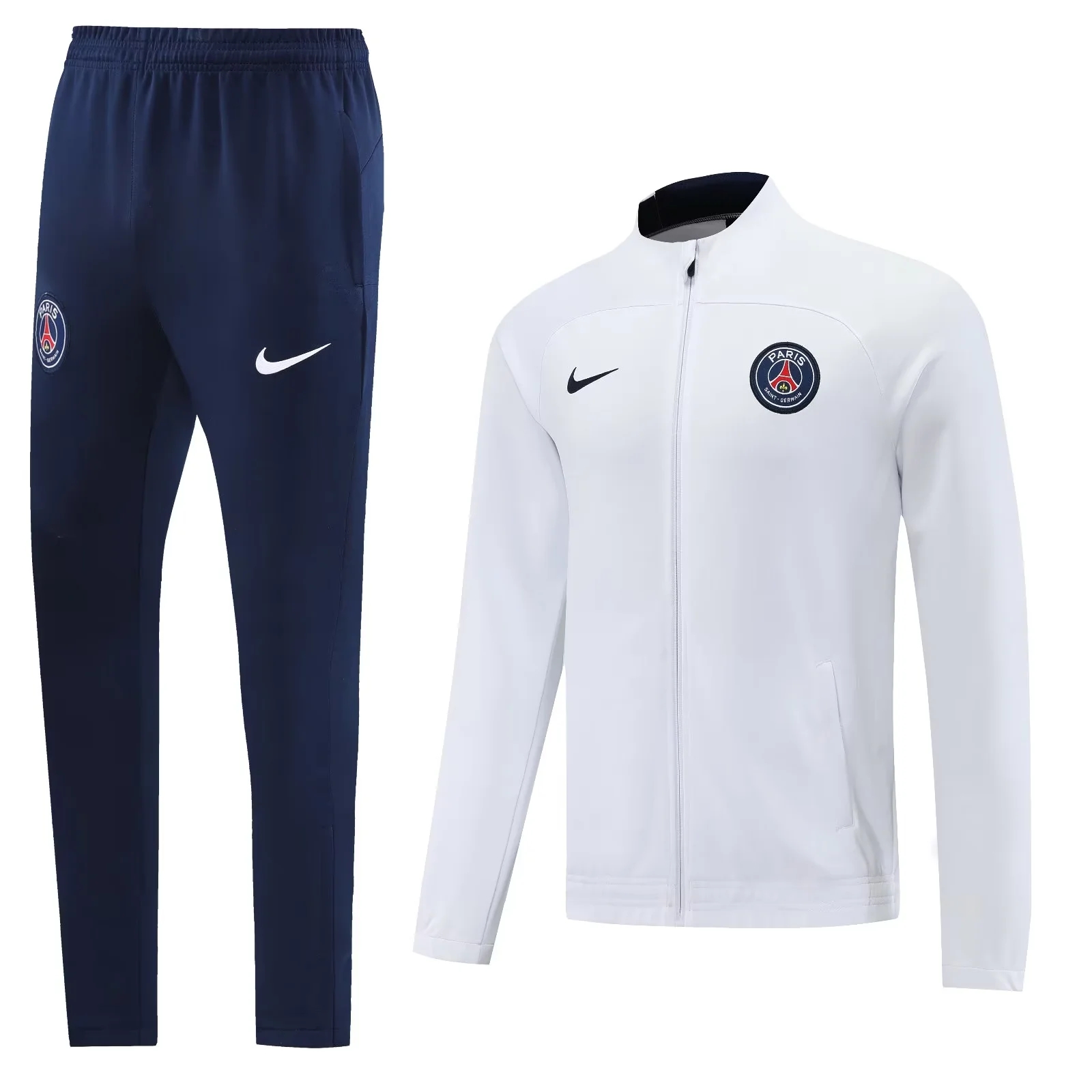 22-23 PSG All White Jacket Tracksuit Thai Quality - leoleo123123