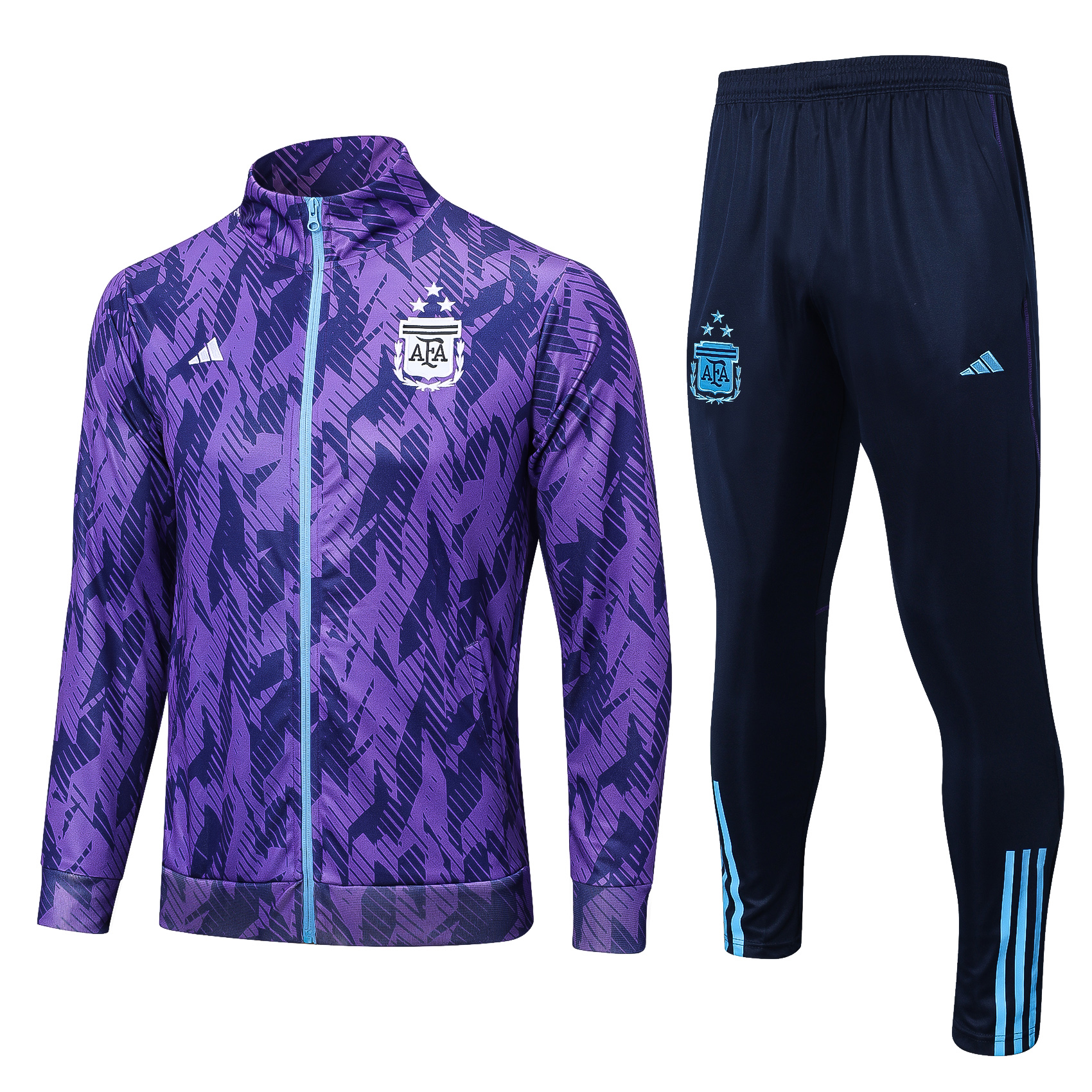 22/23 Argentina Purple Jacket Tracksuit Thai Quality - leoleo123123
