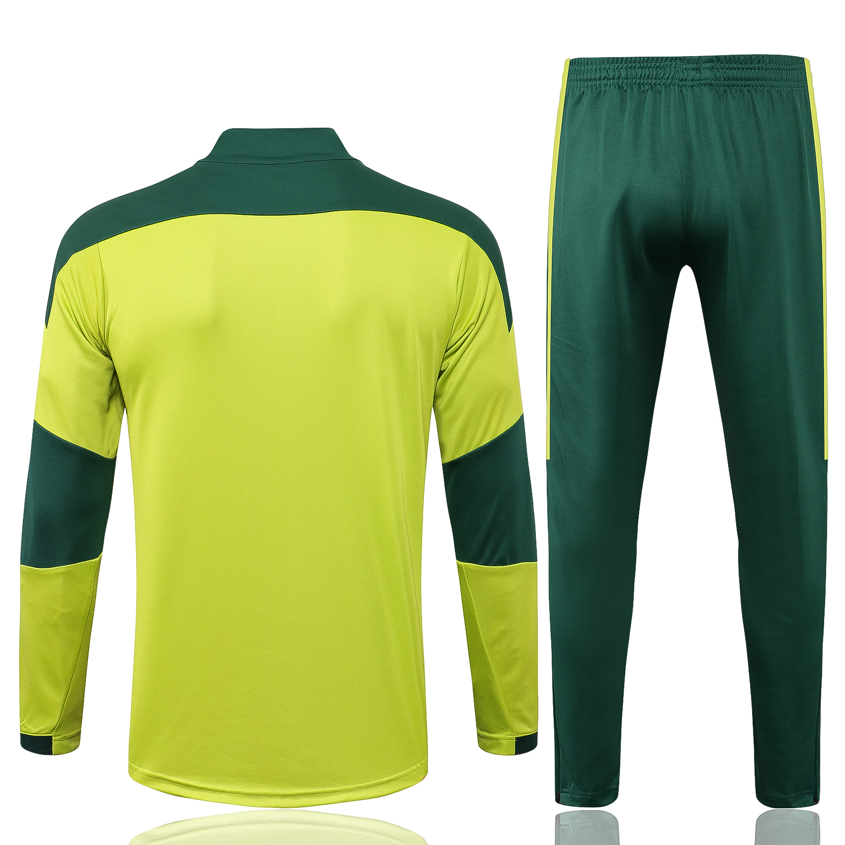 21-22 Palmeiras Yellow Sweater Tracksuit Thai Quality - leoleo123123
