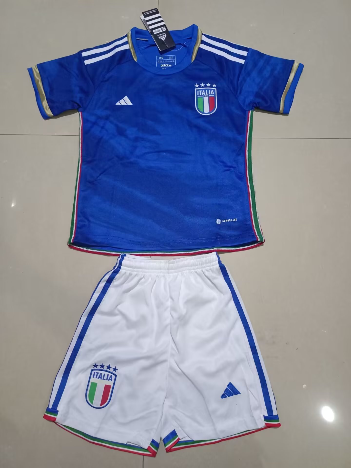 23/24 Italy Home Kids Jersey - leoleo123123