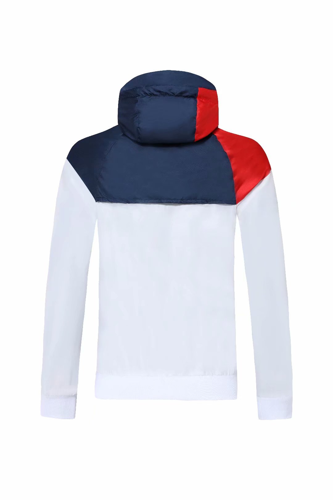 20-21 PSG White with Nike Logo&Blue-Red Cap Windbreaker Jacket Thai Quality - leoleo123123