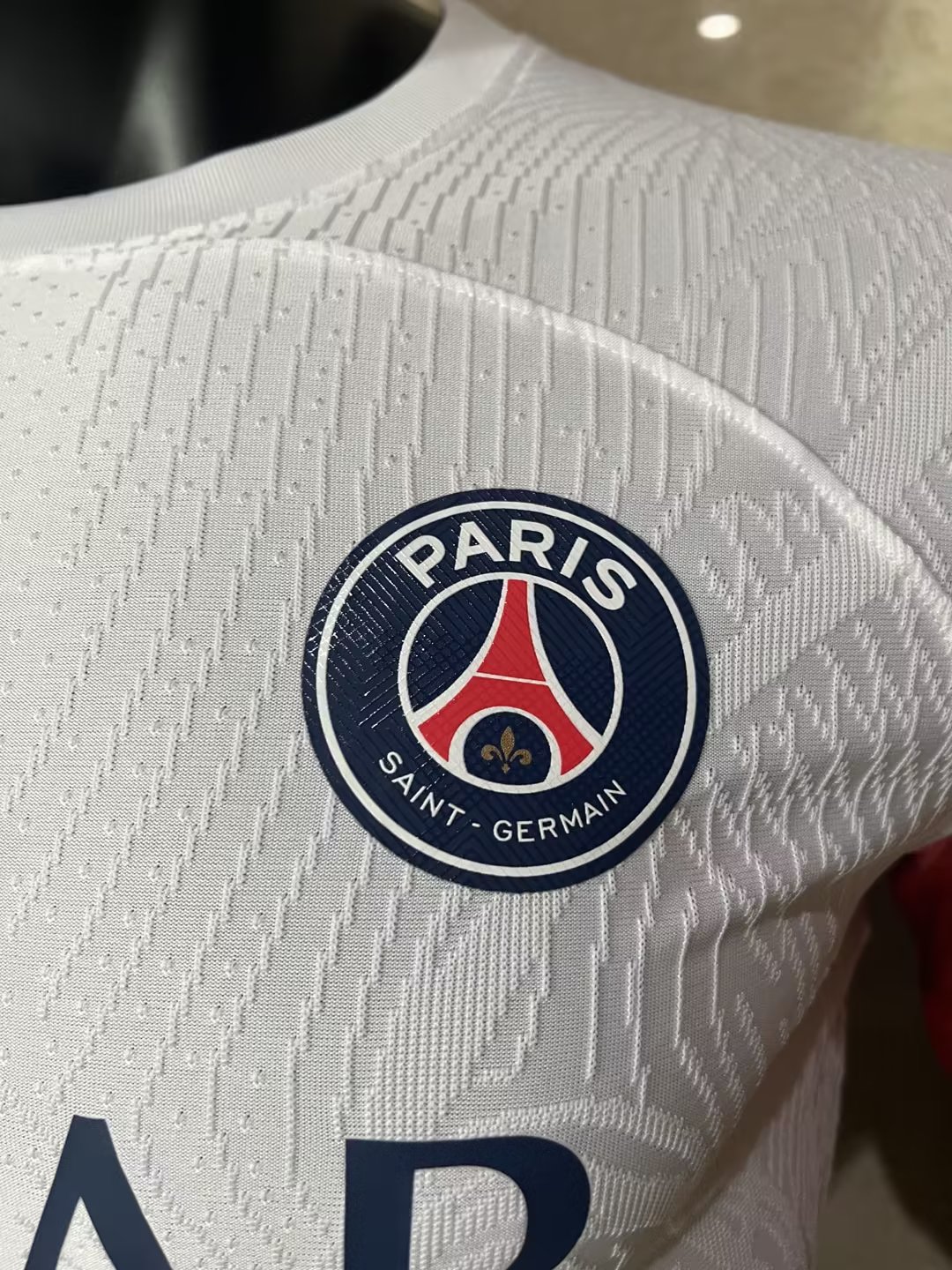 23/24 PSG White Jersey Player Version 1:1 Quality - leoleo123123