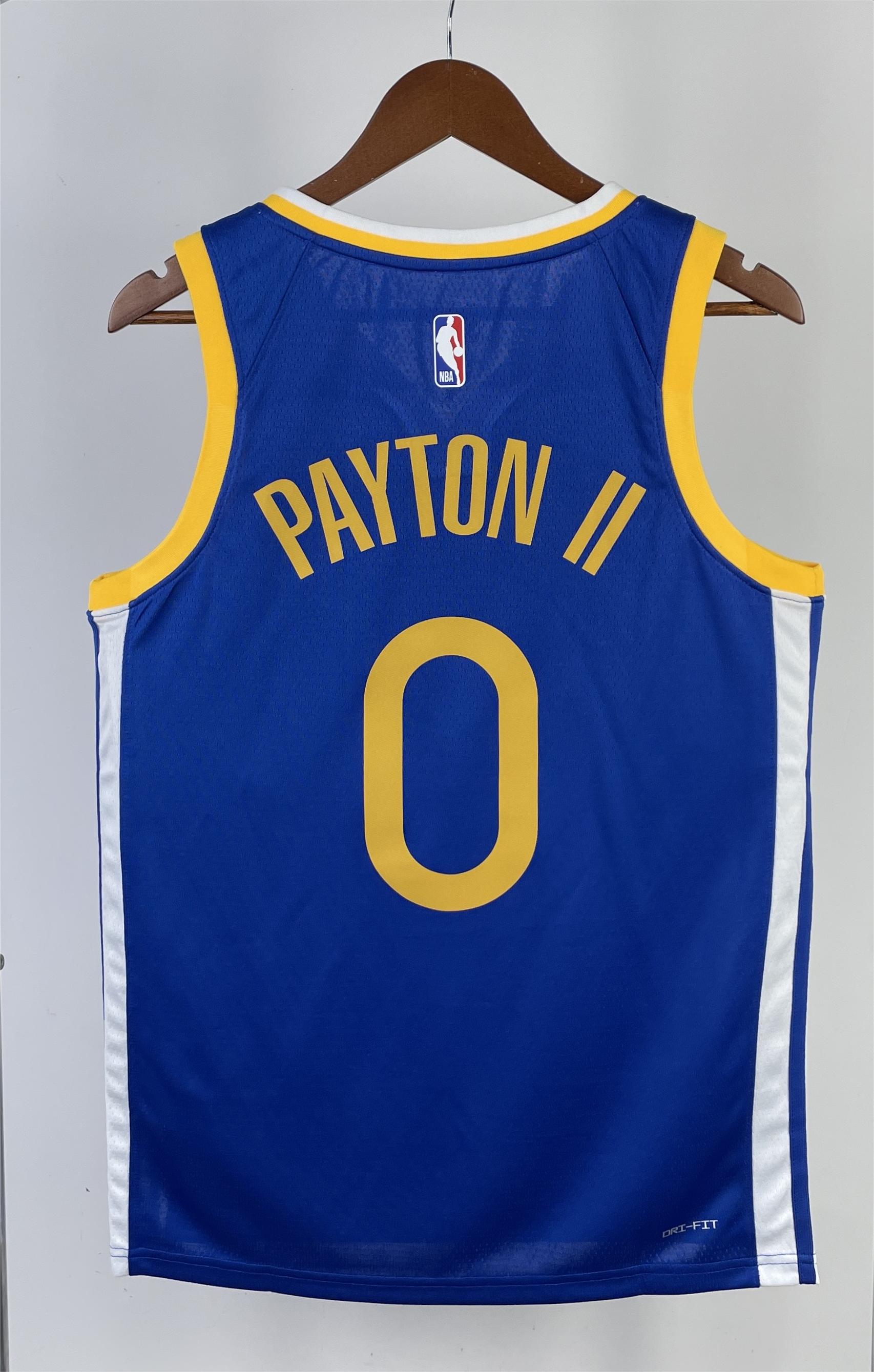 NBA Men 2023 Golden State Warriors Blue #0 PAYTON IISwingman Jersey - leoleo123123