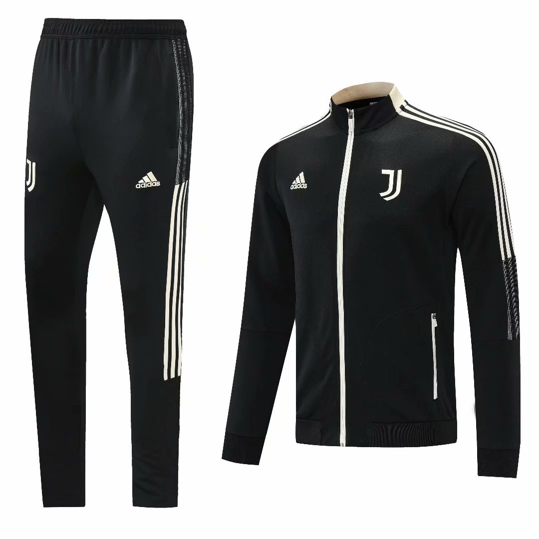 21/22 Juventus Black Jacket Tracksuit Thai Quality - leoleo123123