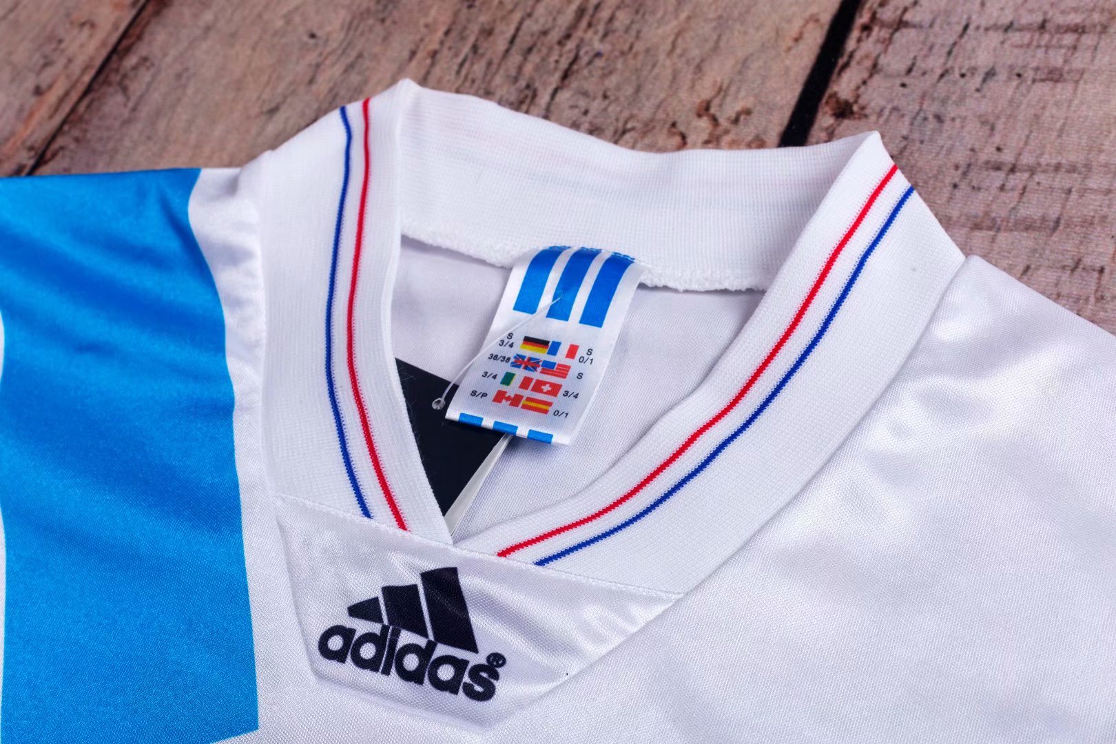 92-93 Marseille Home Retro Jersey - leoleo123123