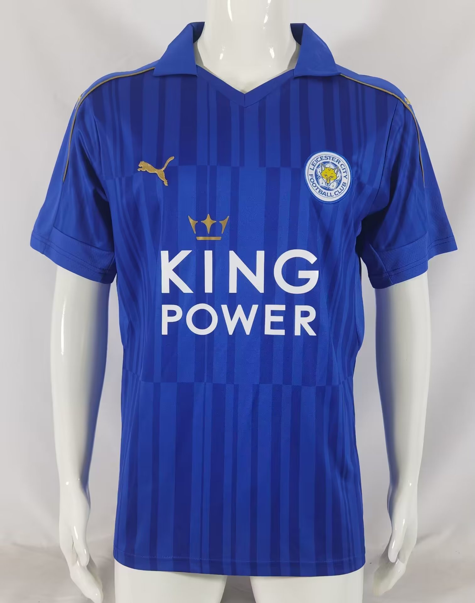16/17 Leicester Home Retro Jersey Fans Version - leoleo123123