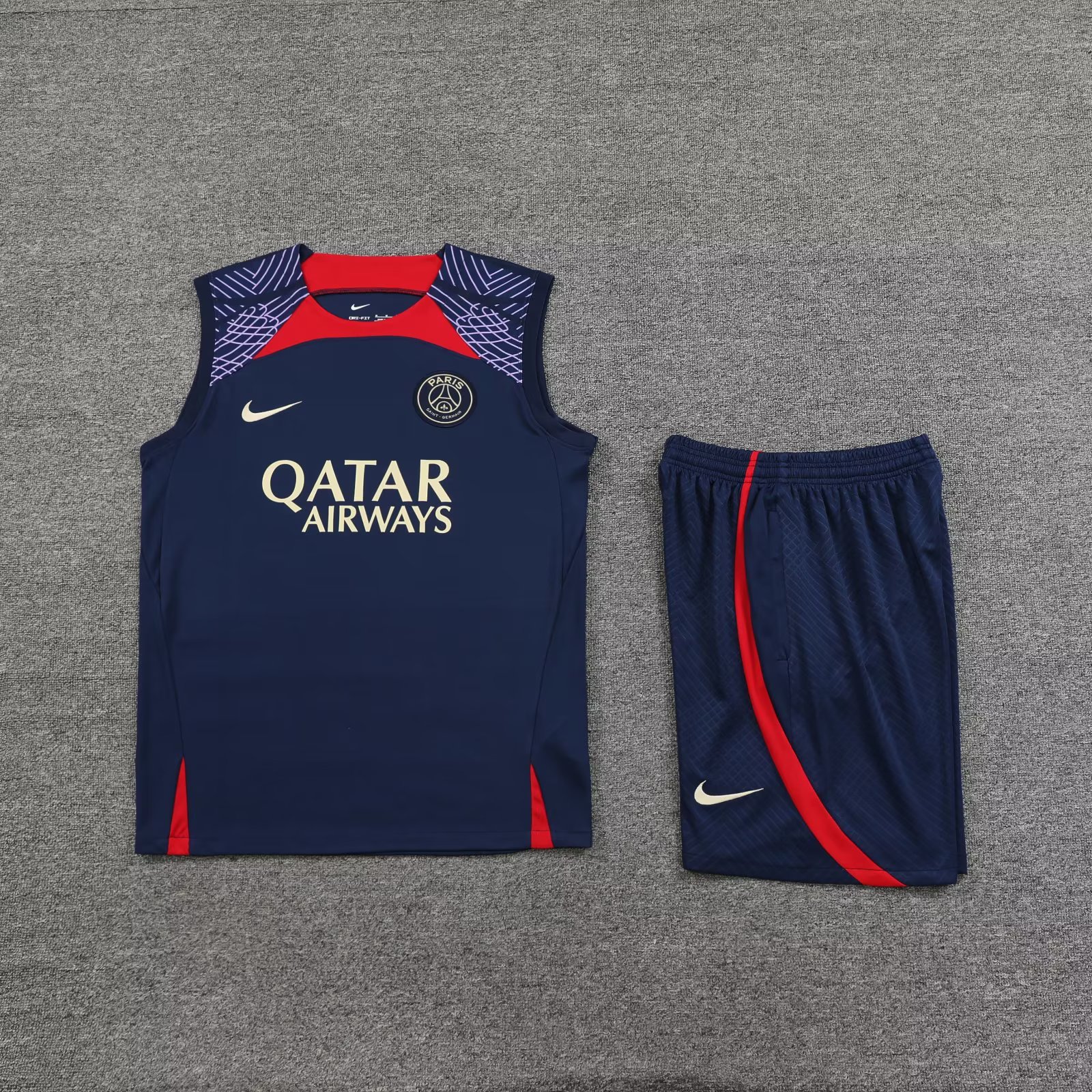 23/24 PSG BlueTraining Vest Training suit - leoleo123123