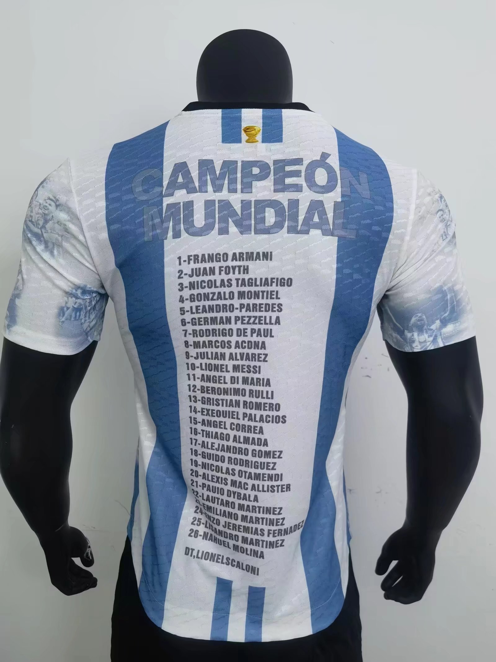 22/23 Argentina Special Jersey Player Version 1:1 Quaility - leoleo123123