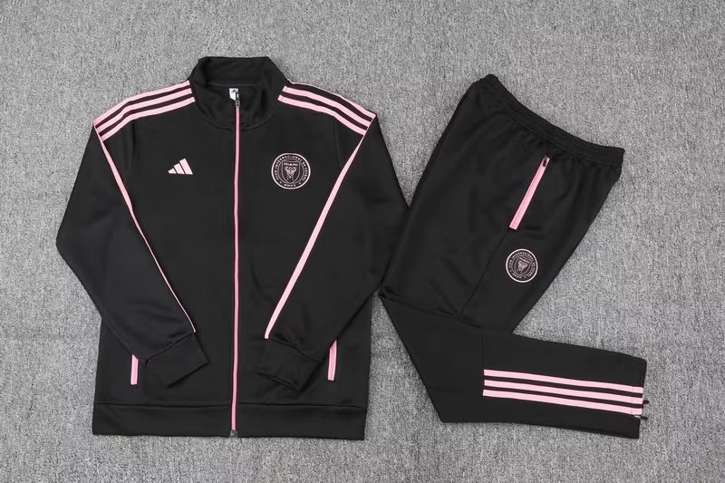 23/24 Miami Black Jacket Tracksuit Thai Quality - leoleo123123