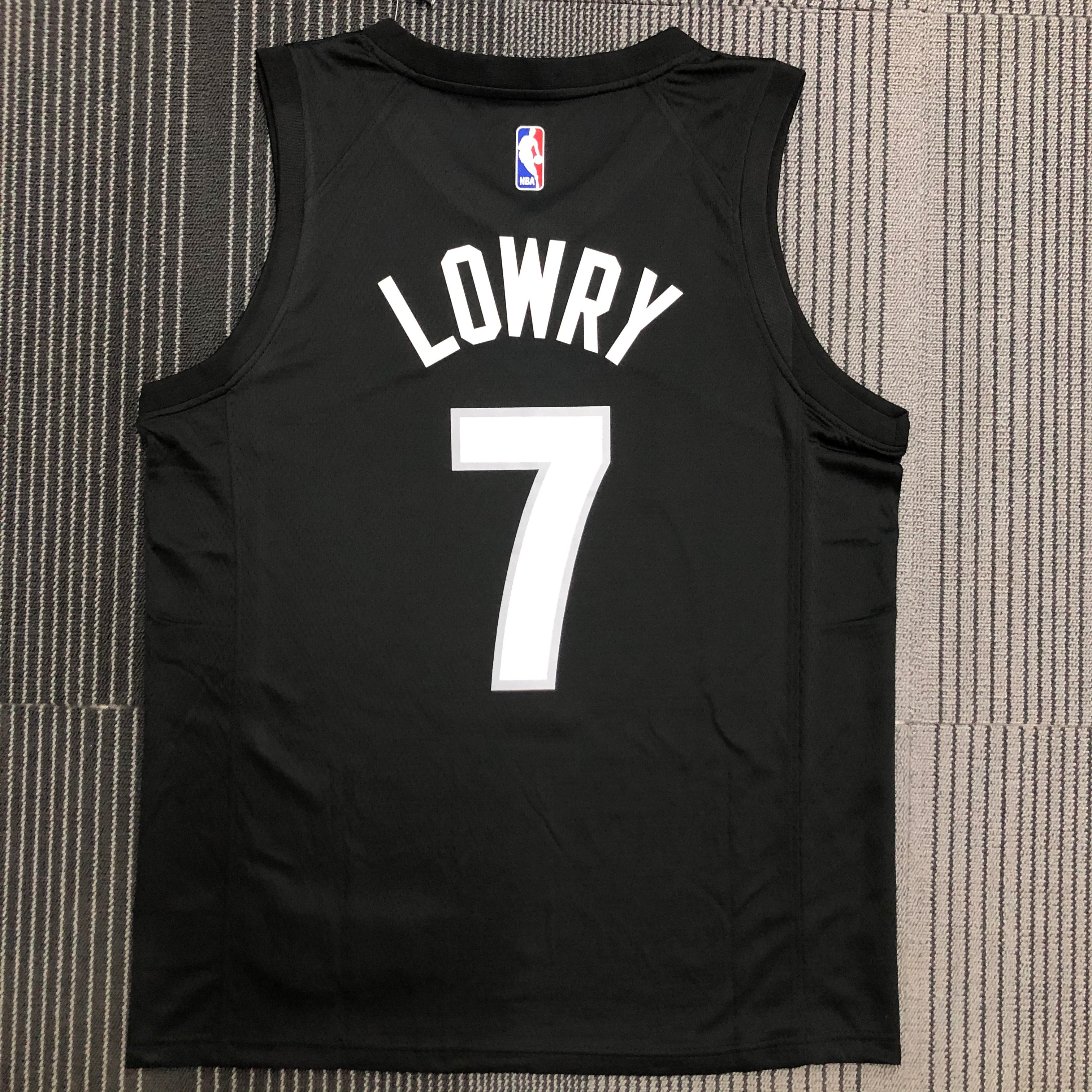 NBA Season 2021 Men Toronto Raptors Black and Purple Awarding Version #7 LOWRY Jersey High Quality Name and Number Print - leoleo123123